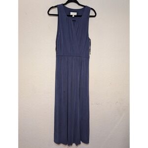 Moulinette Soeurs Maxi Dress Sleeveless Casual Blue Dress Size M (Read)